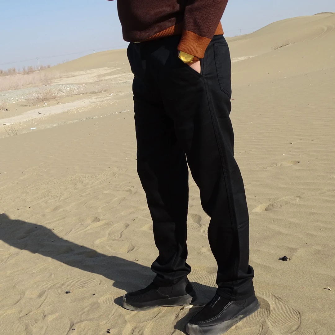 男装男士春秋休闲裤黑色宽松秋冬百搭潮流复古高街韩版大码运动