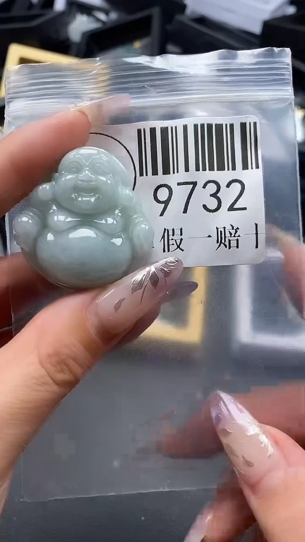吊坠(不含链)未镶嵌翡翠9732