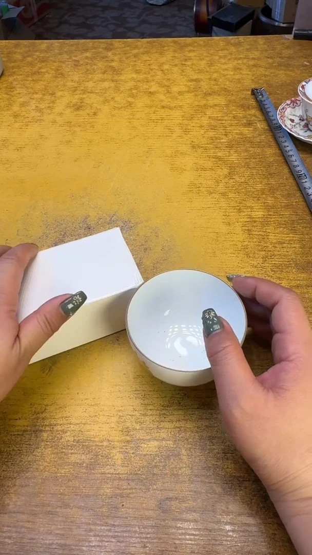 瓷器瓷器瑕疵盒坏58巴比油碗