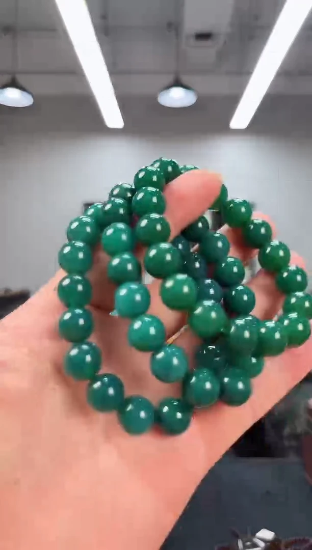 无非金属黑冰手串