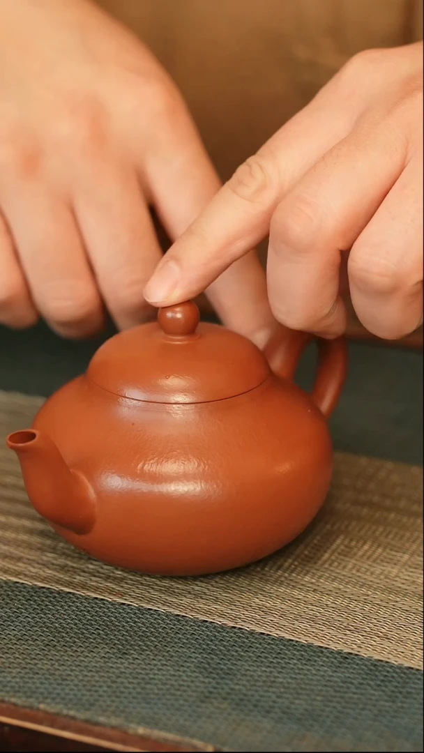 【闪购商品】紫砂茶叶盒喀左紫砂一线堂口，原矿手工制作215