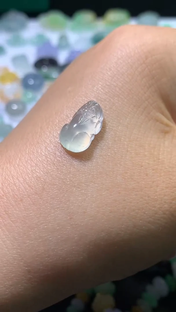 未镶嵌定制翡翠毛货