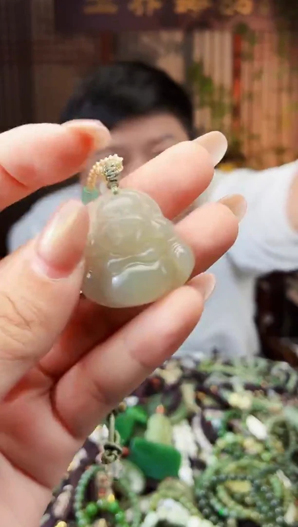 颈饰未镶嵌和田玉多样性发货拍一发一