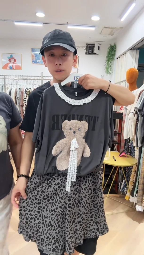 棉半袖短裤套装160斤以下