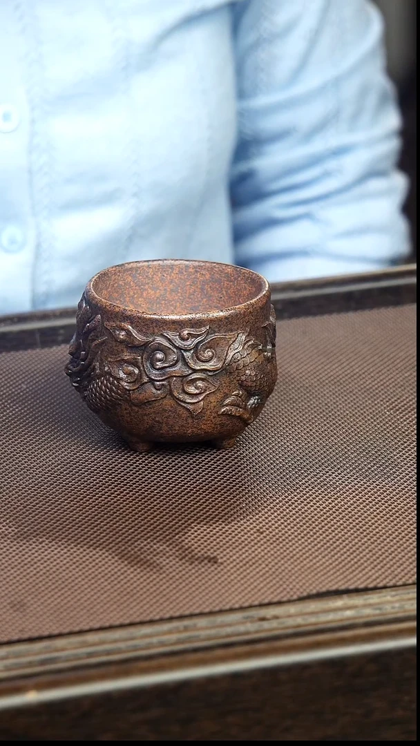 茶杯紫砂宜兴原矿紫砂茶具