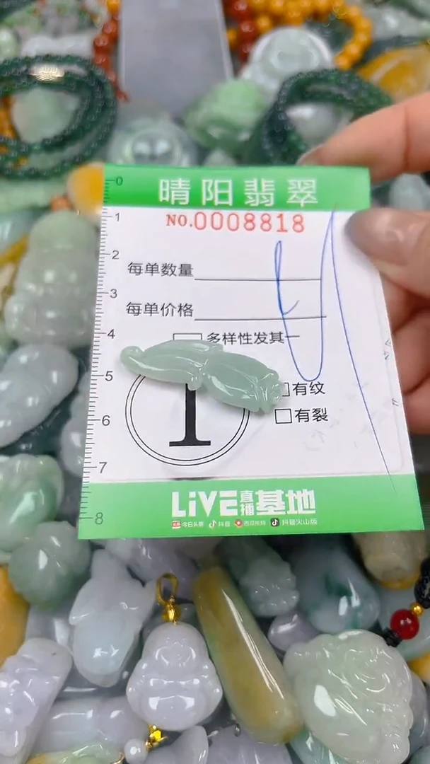 翡翠未镶嵌颈饰闪购0008818