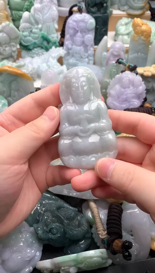 吊坠(不含链)未镶嵌翡翠1