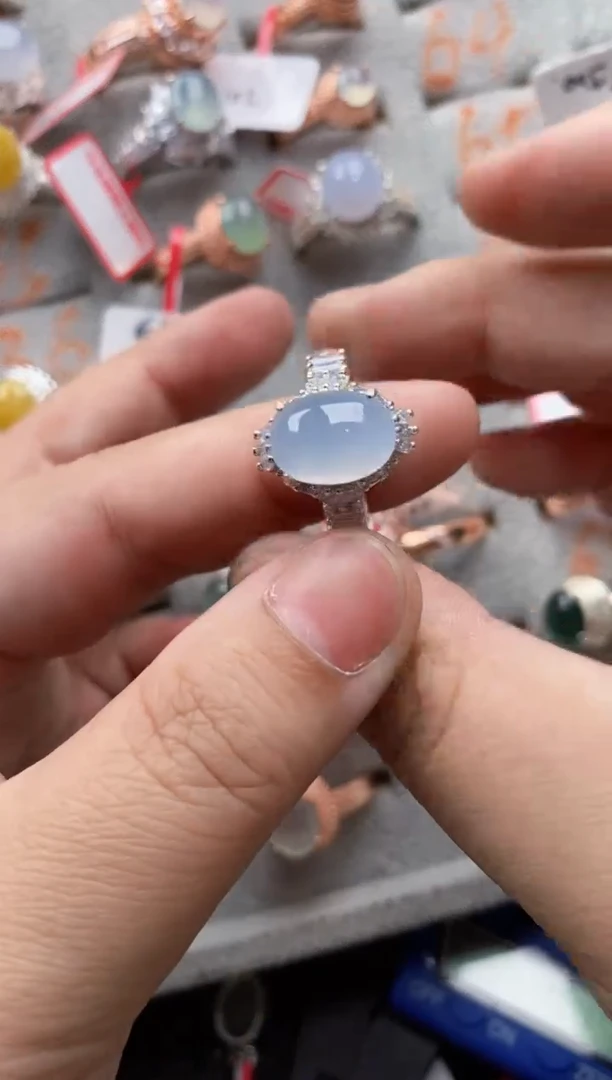 【闪购商品】翡翠戒指未镶嵌77777---87