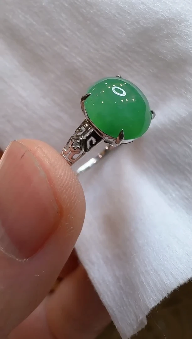 【闪购商品】翡翠戒指18K金镶嵌多样性团购发一件