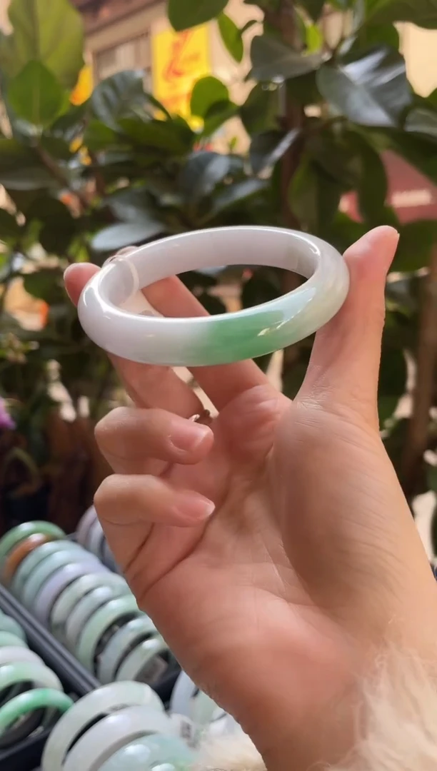 未镶嵌手镯翡翠程*55正圈