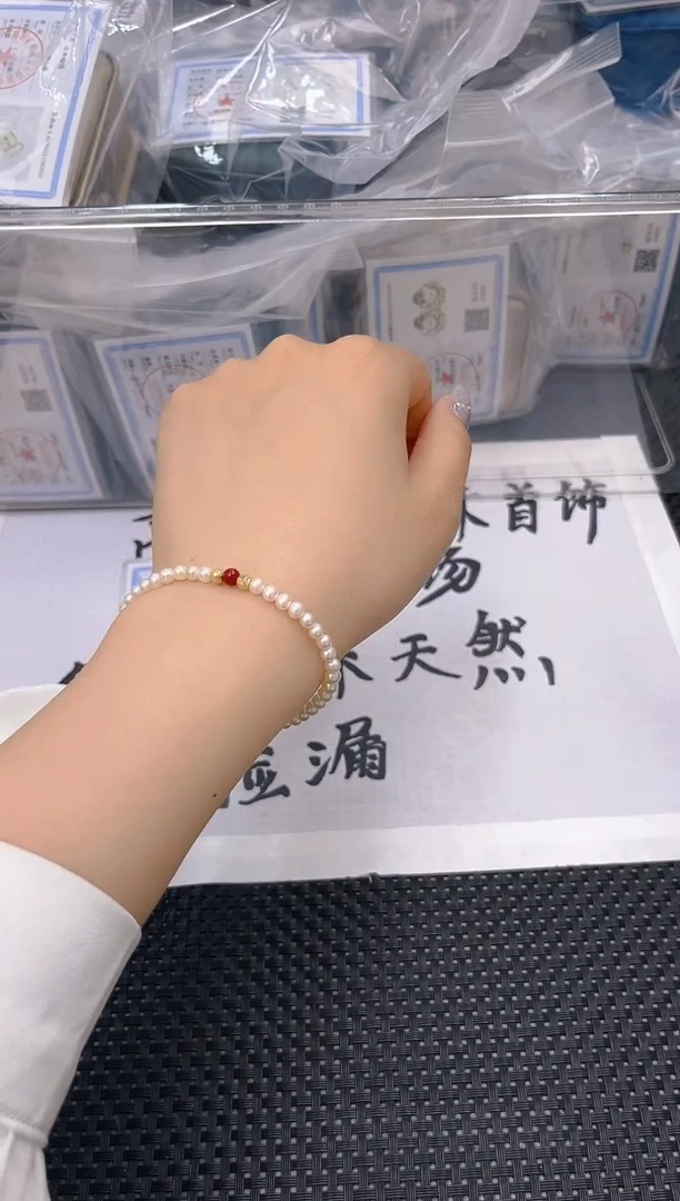 未镶嵌淡水珍珠耳饰sl4055