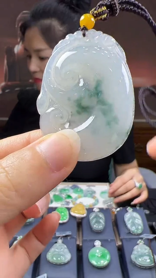 未镶嵌挂件翡翠如意