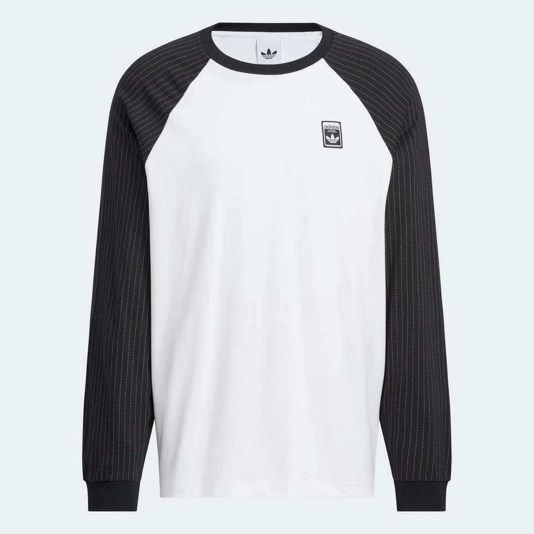 adidas/阿迪达斯中性纯棉印花运动长袖T恤KD1854