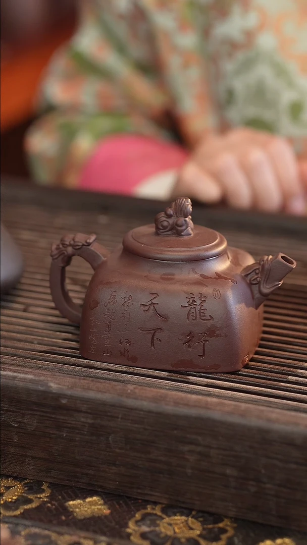 茶壶紫砂三*原矿手工制作
