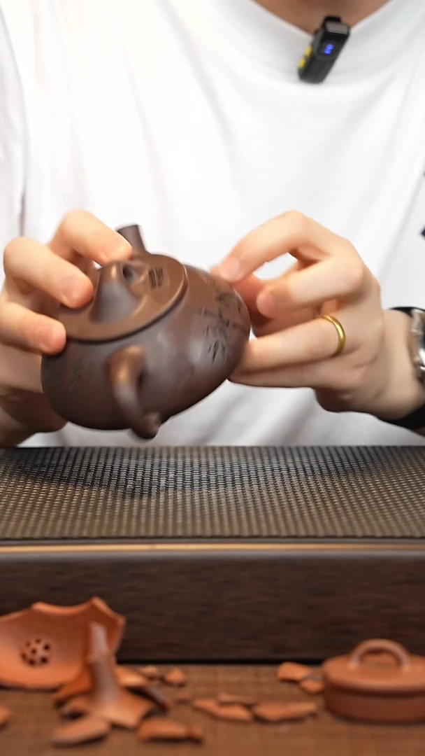 茶壶紫砂微瑕源头精品手工作品2904