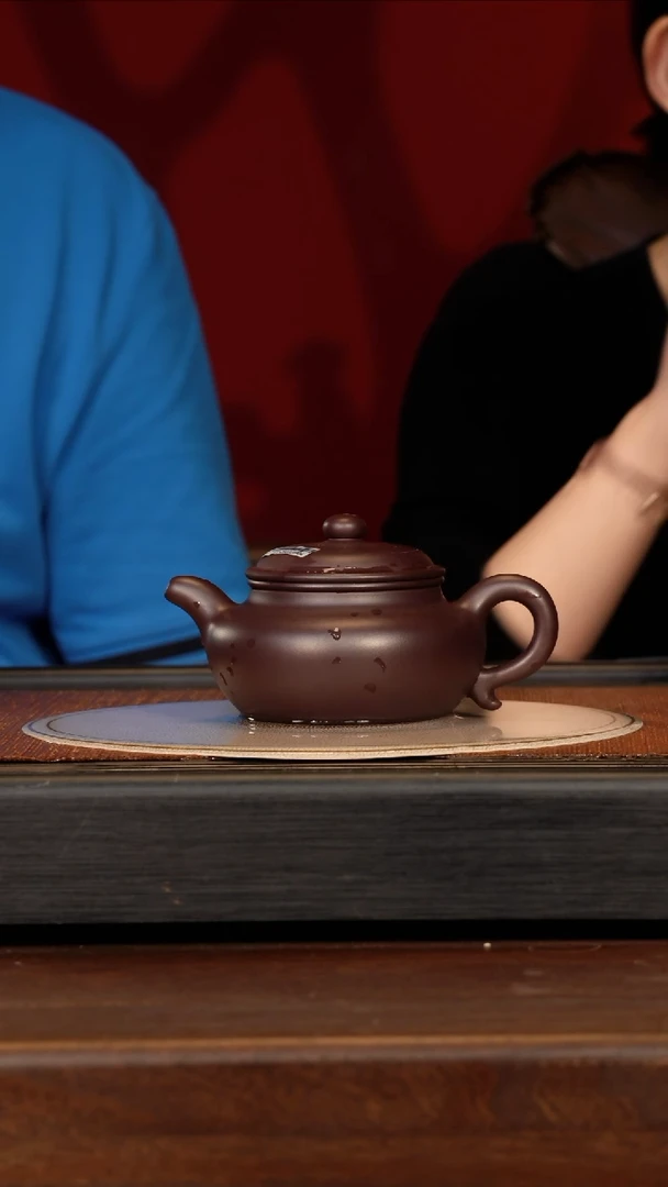 茶壶紫砂宜兴紫砂YJB 黑墩头 仿古