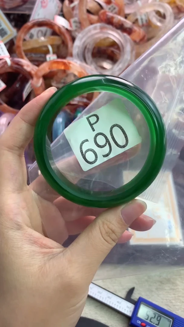 未镶嵌手镯水晶P690-59
