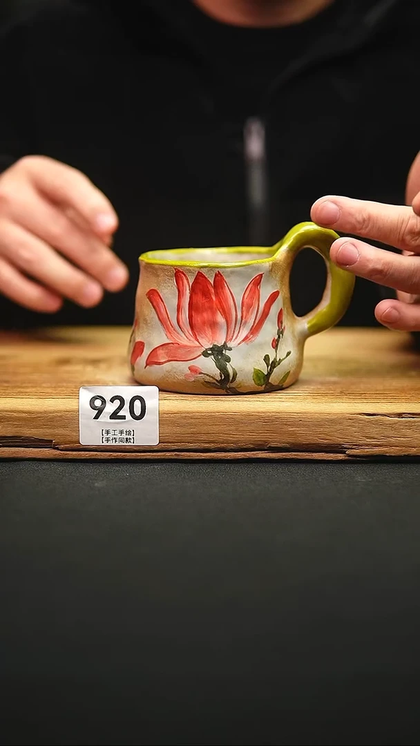 @@陶园瓷舍@@纯手工手绘@高温釉下彩