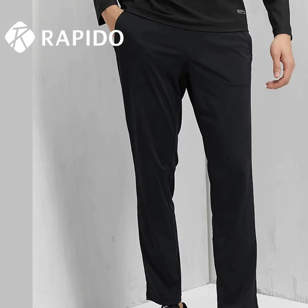 RAPIDO雳霹道春秋新男子直筒修身版型简约运动休闲长裤CN3678G01