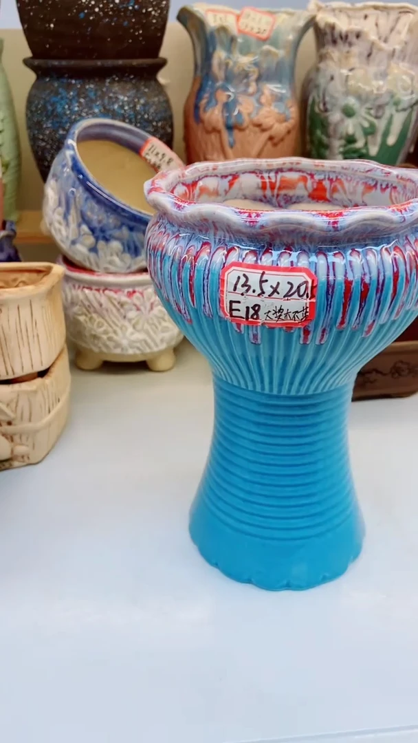 【闪购商品】陶瓷@@E18大奖杯蓝1个