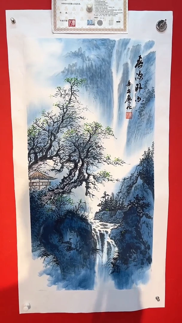 国画廖化老师国画作品
