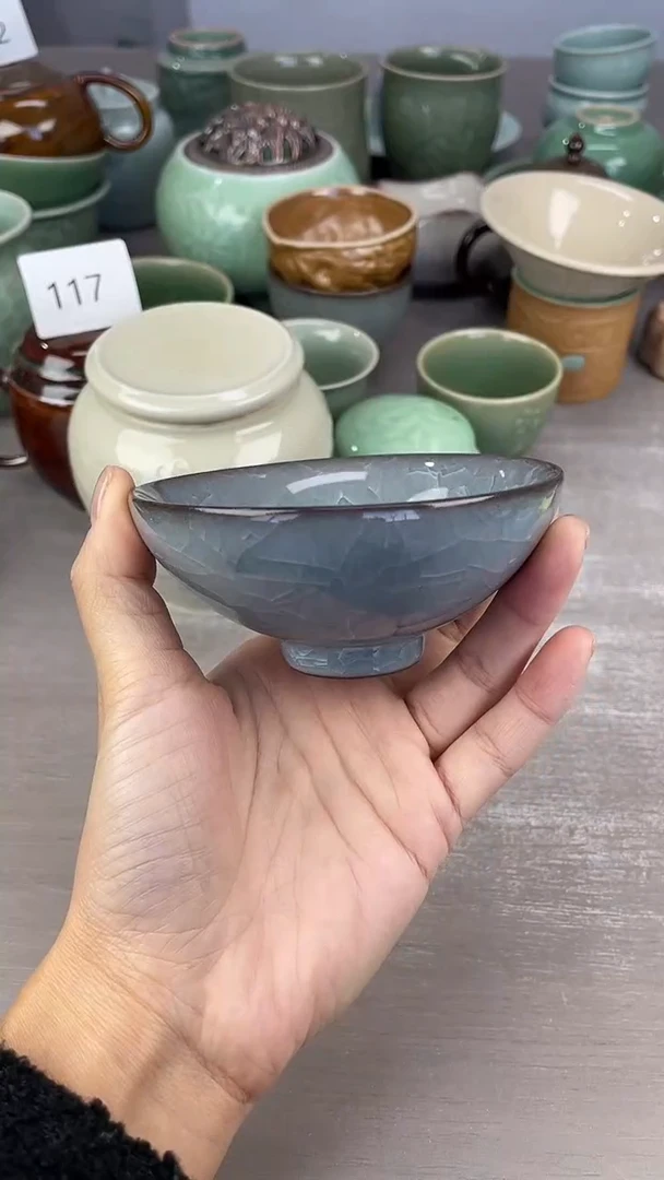 青瓷仓储福利清仓茶碗