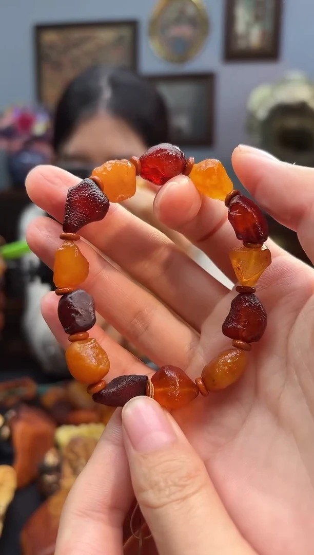手串琥珀未镶嵌手串