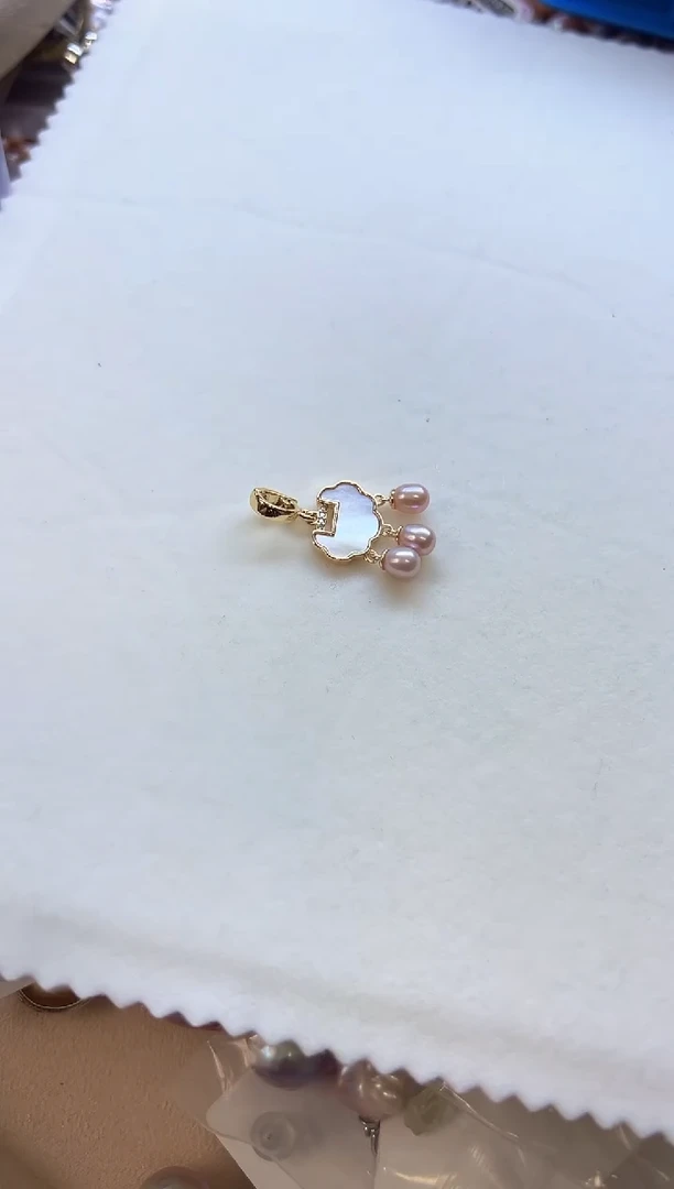 未镶嵌吊坠【不含链】淡水珍珠504