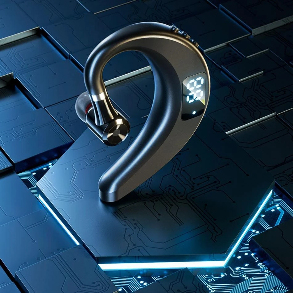 数显单耳式无线蓝牙耳机超长续航久戴不痛入耳式清晰低音炮耳机