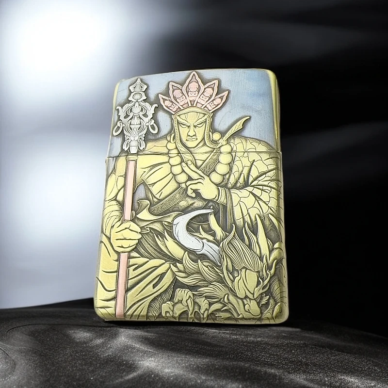 ZIPPO打火机  地藏王 168盔甲煤油打火机 送礼物 DYJ1