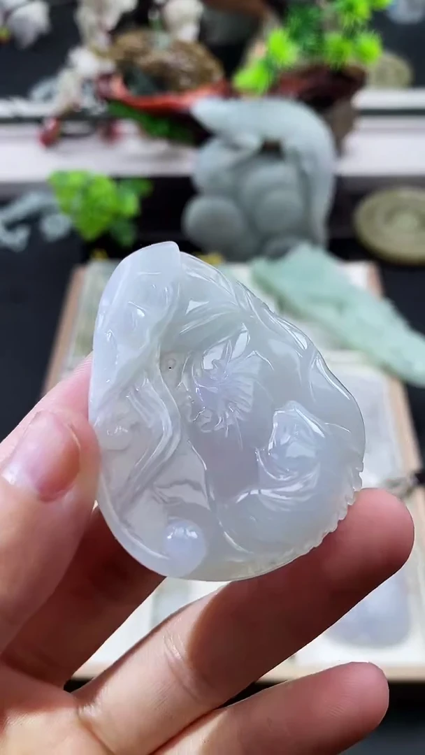 颈饰未镶嵌翡翠天然缅甸A货翡翠