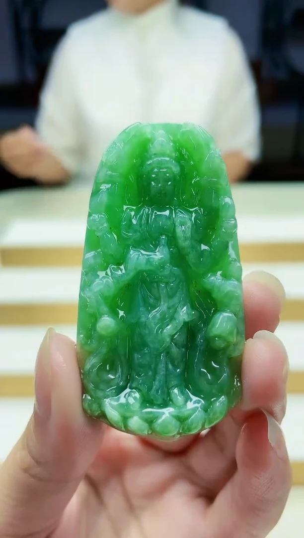 未镶嵌定制翡翠毛货09230309