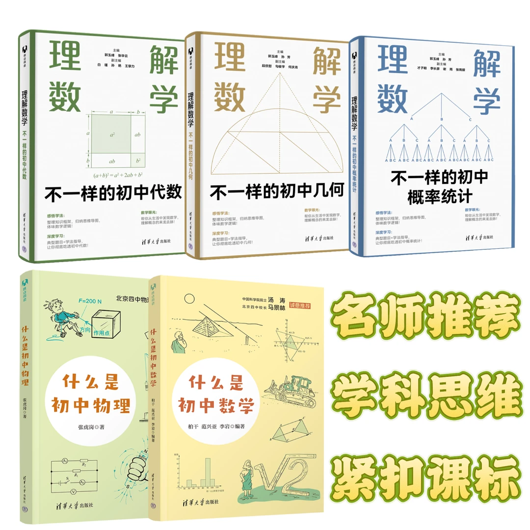 【名师推荐】理解数学.不一样的初中数学  什么是初中数学+物理