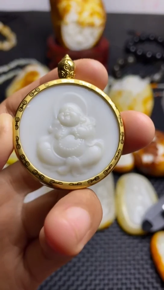 【闪购商品】和田玉颈饰未镶嵌1