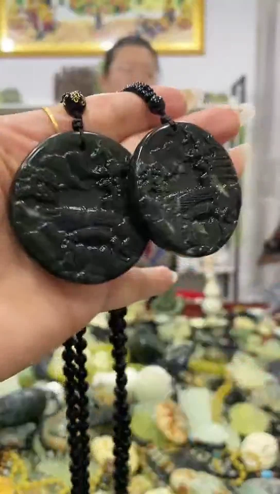 岫玉未镶嵌吊坠多样性发货其中发一件