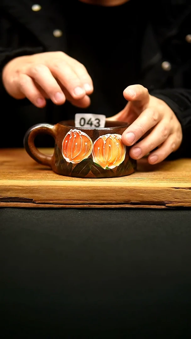 @@陶园瓷舍@@纯手工手绘@高温釉下彩