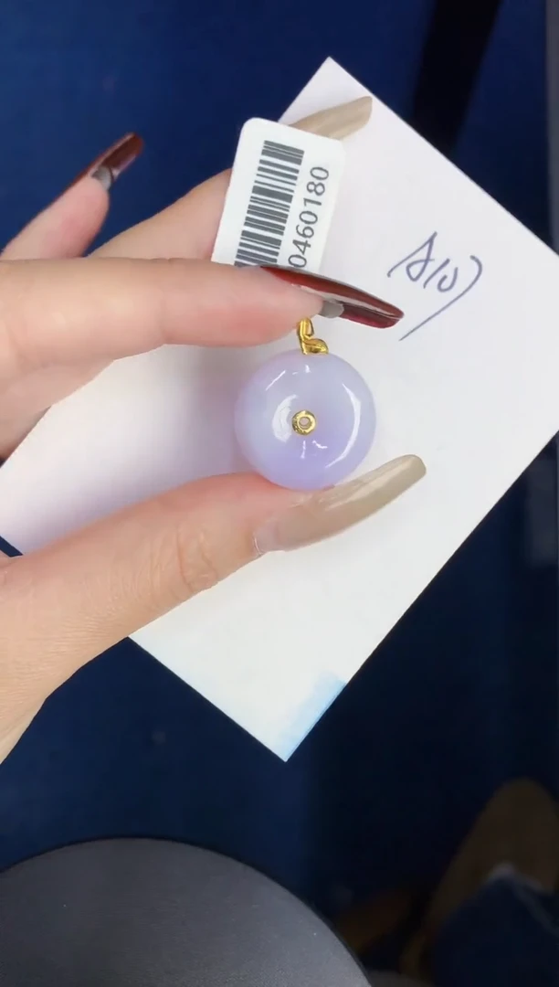 【闪购商品】翡翠颈饰18K金镶嵌00000000000