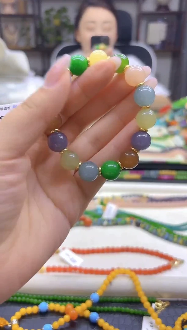 未镶嵌手链和田玉DIY款S856