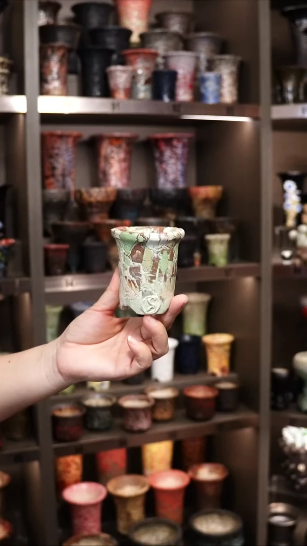 哈****店泰国进口手工花盆个性创意花盆