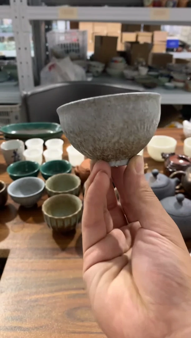 【清！一件不留】汝窑、茶壶盖碗茶杯主人杯微矿点