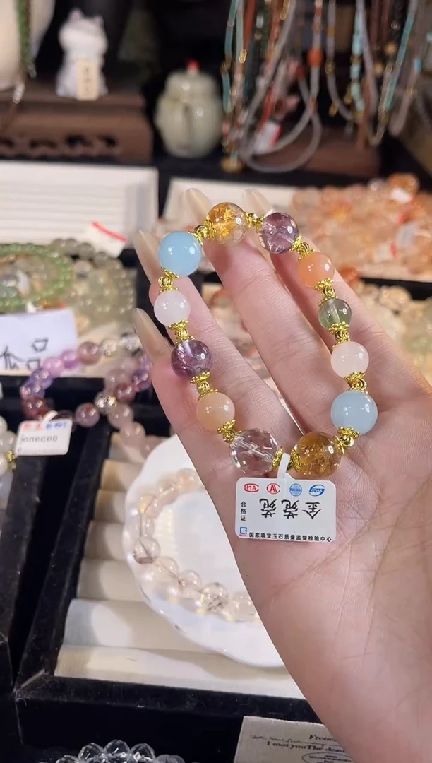 【闪购商品】水晶手链未镶嵌多样性发货其一