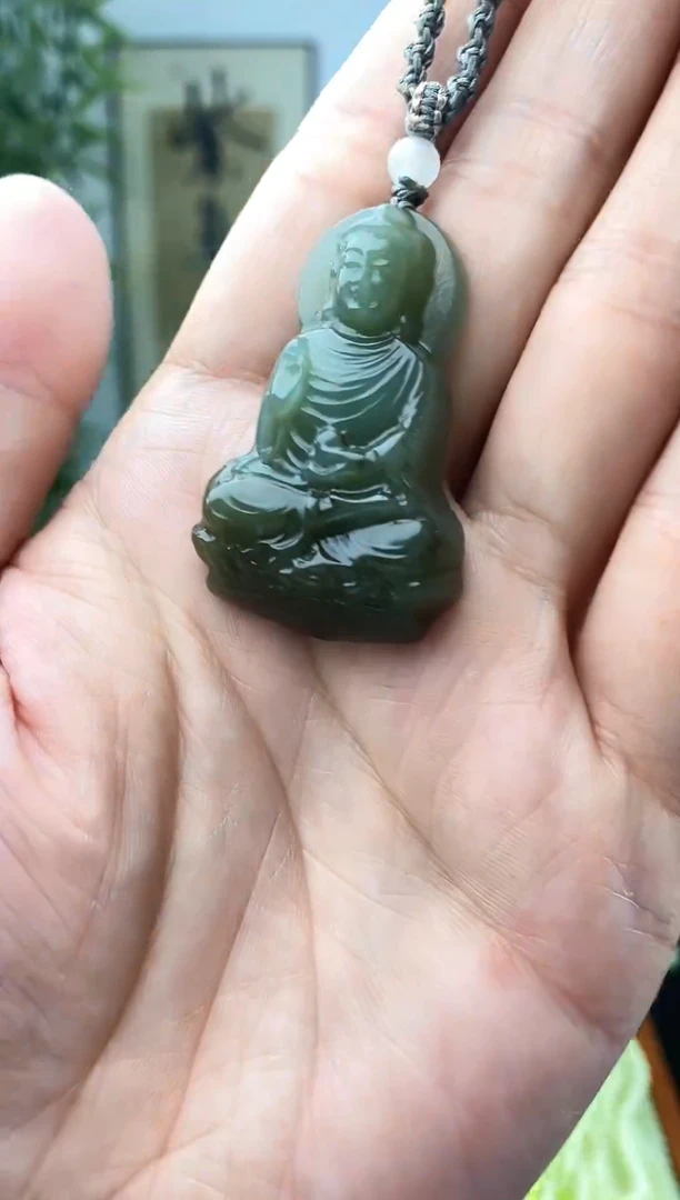 和田玉未镶嵌颈饰1