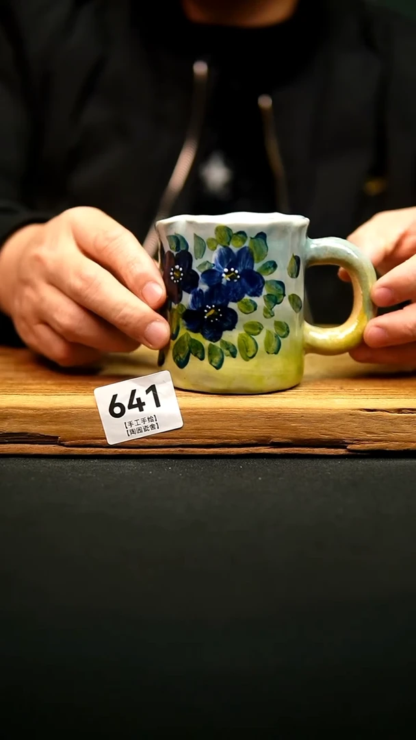 @@陶园瓷舍@@纯手工手绘@高温釉下彩