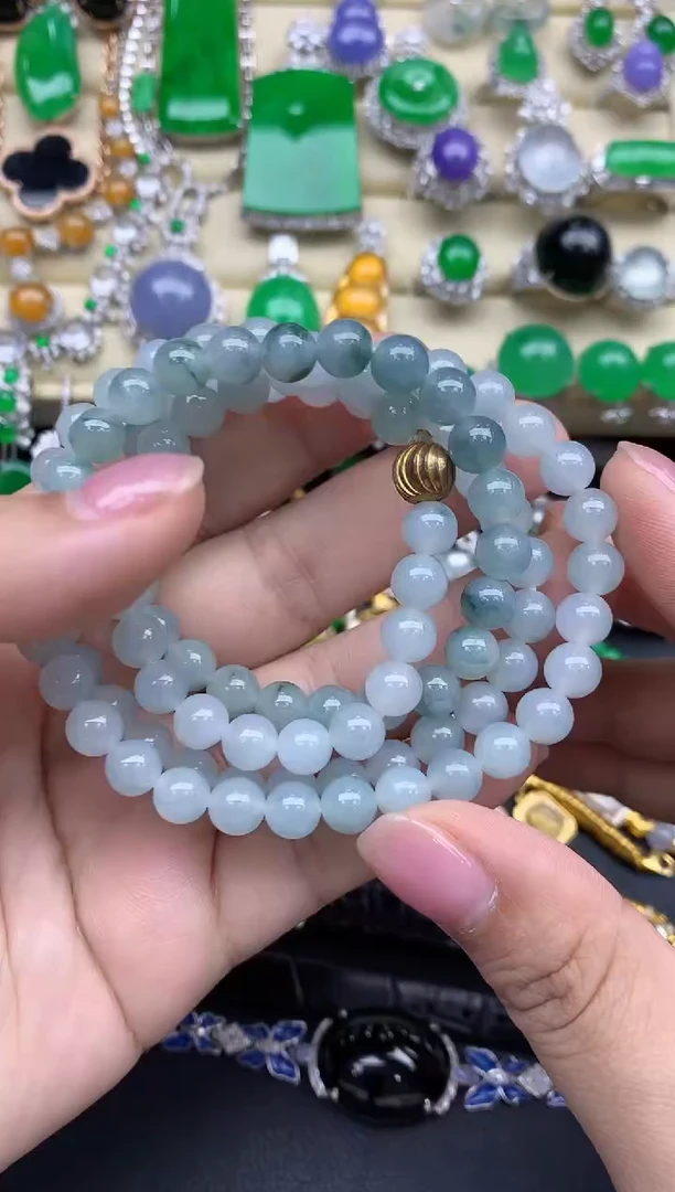 【闪购商品】翡翠手串未镶嵌54-中国好珍宝