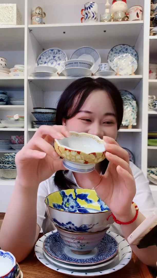 陶瓷【微瑕】高脚小碟