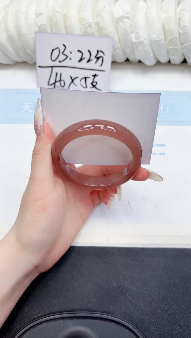 未镶嵌手镯石英质玉9-58