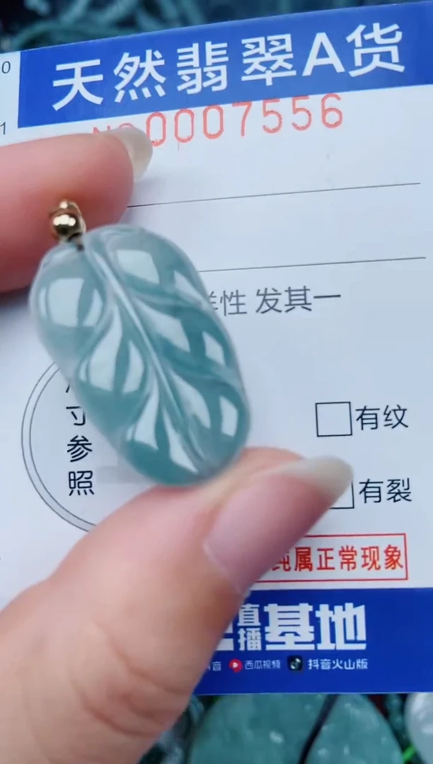 颈饰未镶嵌翡翠00007556