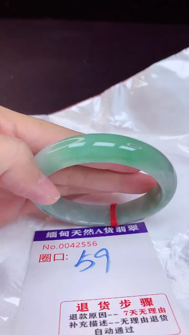 翡翠手镯未镶嵌59+