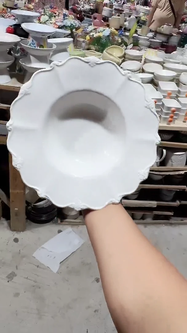 碗浮雕草帽 微瑕凑满20元包邮