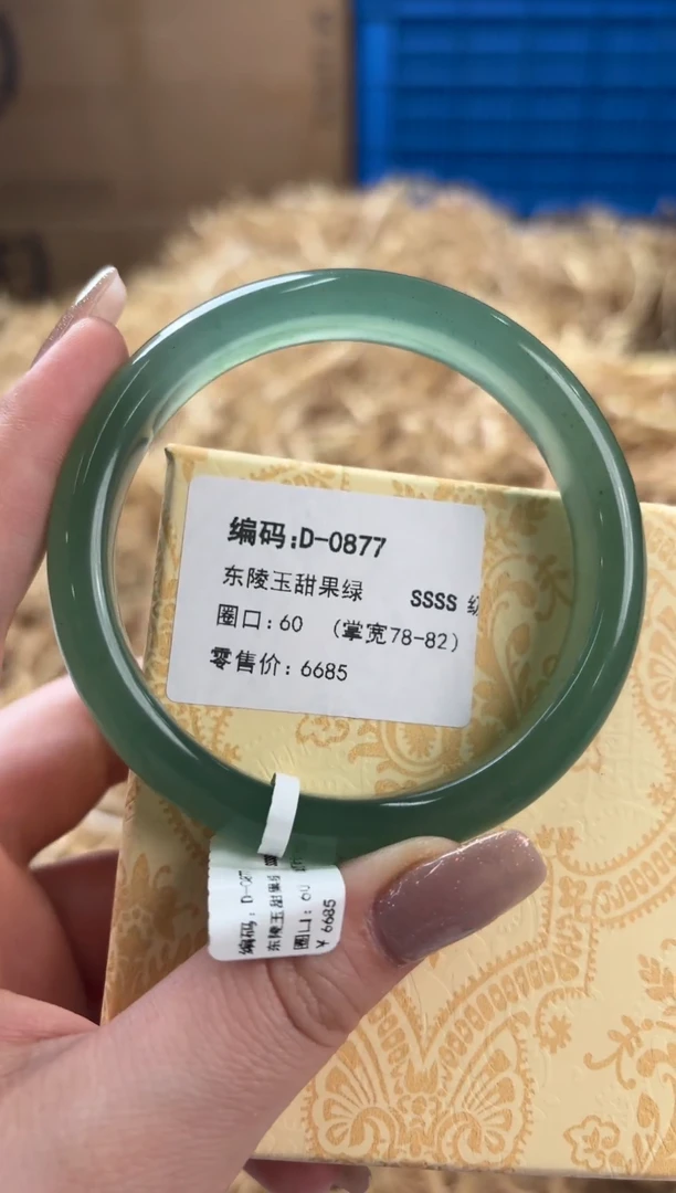 未镶嵌手镯石英质玉D-0877